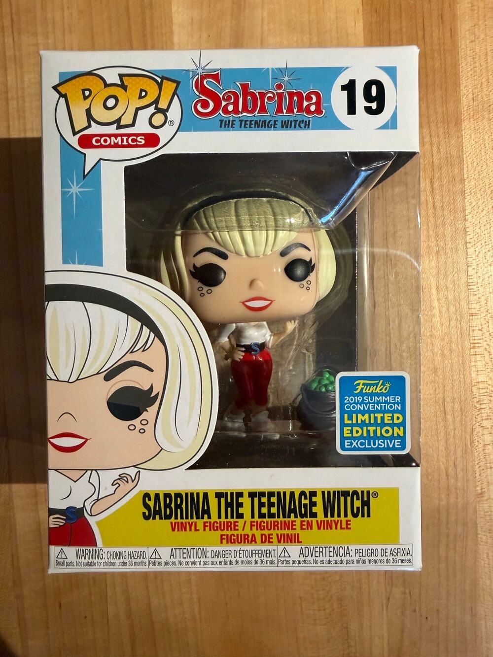Funko Pop! Comics Sabrina The Teenage Witch #19 2019 Summer Convention Exclusive